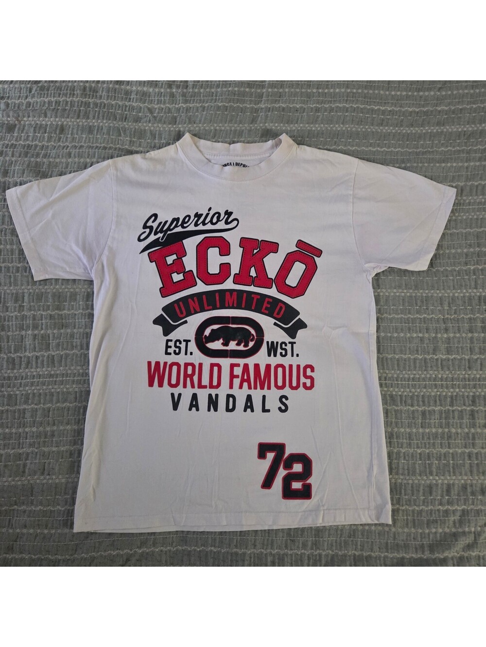 Ecko Unltd white graphic T shirt